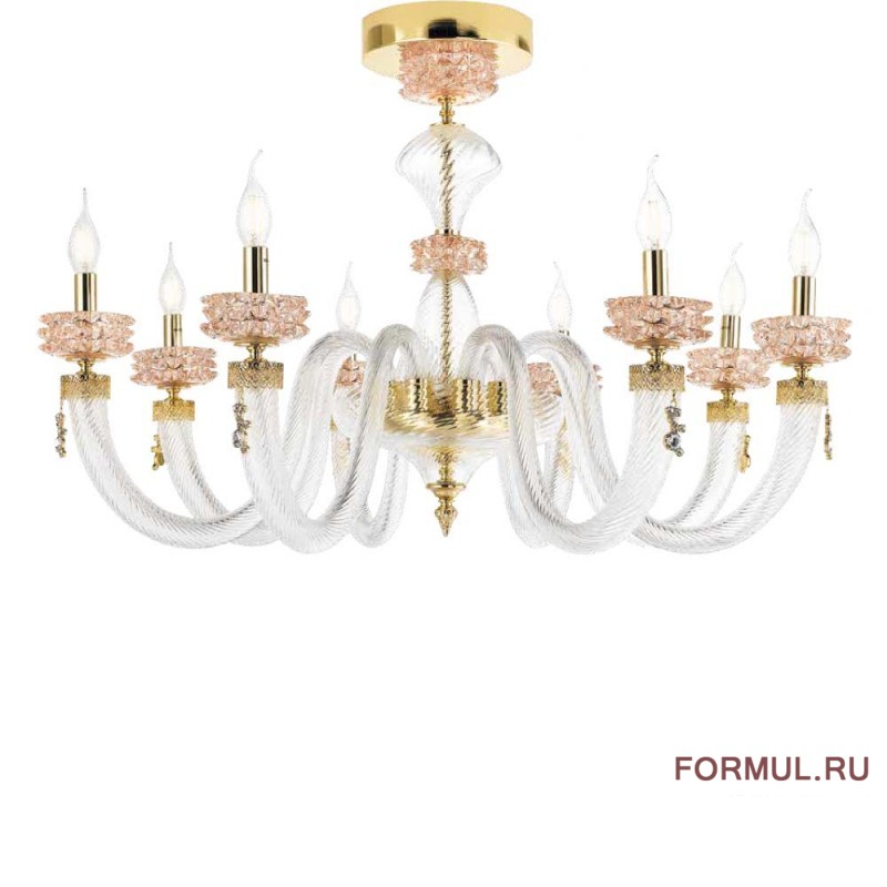 Люстра Lux illuminazione Anais – Plafoniera 8 luci
